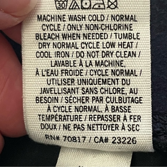 Victoria's Secret PINK Leggings – Mixed Fabric Front & Back – Black, Medium - Picture 7 of 8